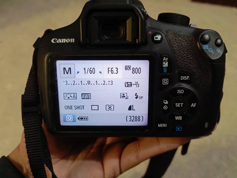 Canon Camera 1200D With Lens 10