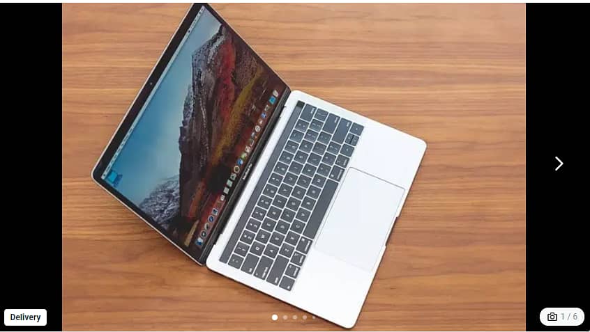 Apple MacBook Pro With Touch Bar - 8th Gen Ci5 QuadCore 08GB 256 5