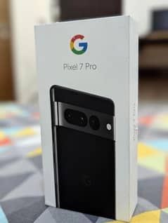 Google pixel 7 pro with box