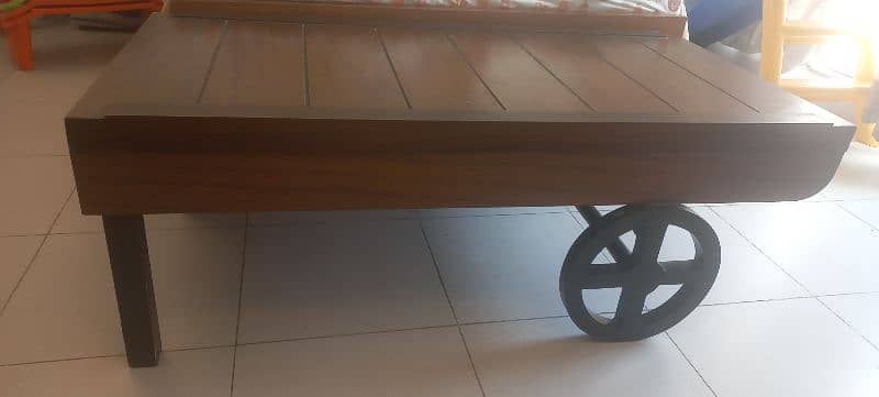 push cart style centr table 0