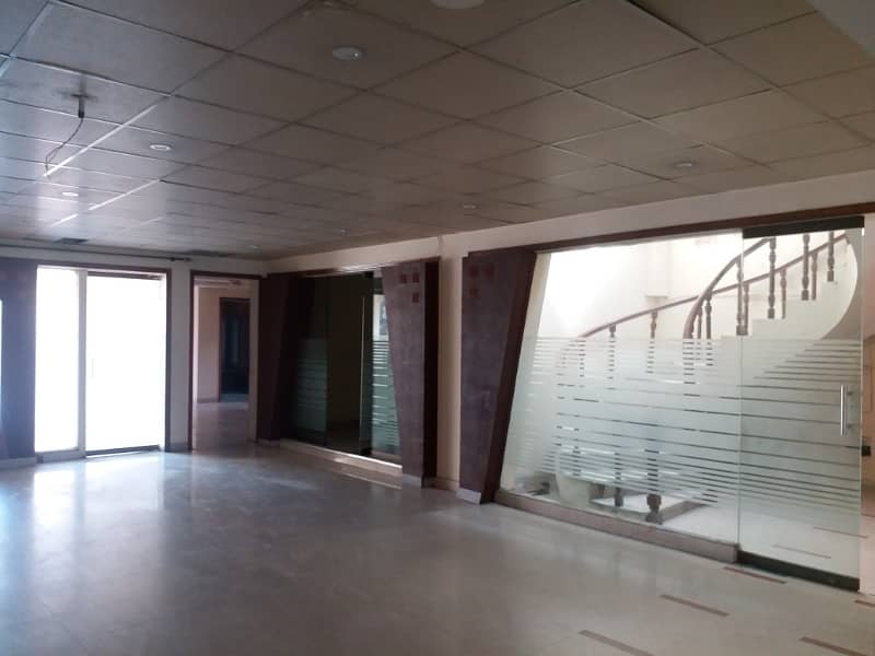 GULBERG,2 KANAL COMMERCIAL HOUSE FOR RENT GARDEN TOWN MALL ROAD SHADMAN LAHORE 2