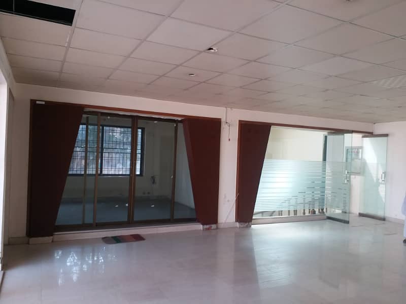GULBERG,2 KANAL COMMERCIAL HOUSE FOR RENT GARDEN TOWN MALL ROAD SHADMAN LAHORE 8