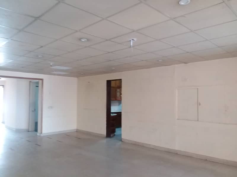GULBERG,2 KANAL COMMERCIAL HOUSE FOR RENT GARDEN TOWN MALL ROAD SHADMAN LAHORE 25