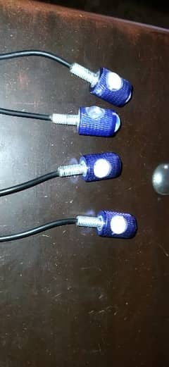 Indicator fancy mini in blue color