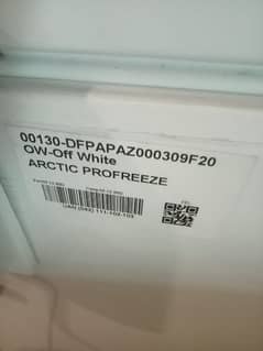2 door freezer for sale seasonal use only   one year use