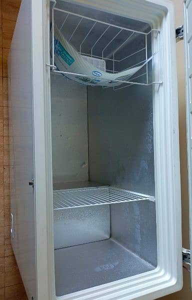 2 door freezer for sale seasonal use only   one year use 1