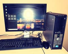 Dell Intel Core 2 Duo CPU, Dell 16 inches LCD with mouse and keyboard