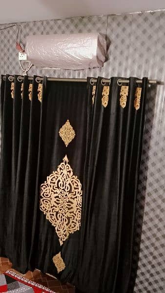 black velvet curtains 2