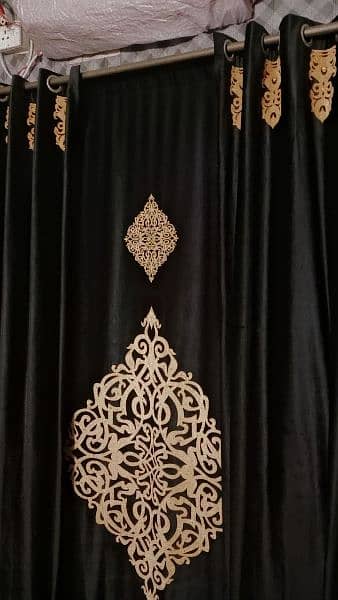 black velvet curtains 4