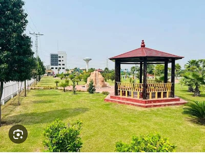 4.5 Marla Facing Park Plot For Sale On Jranwala Road Lyallpur Avenue 2
