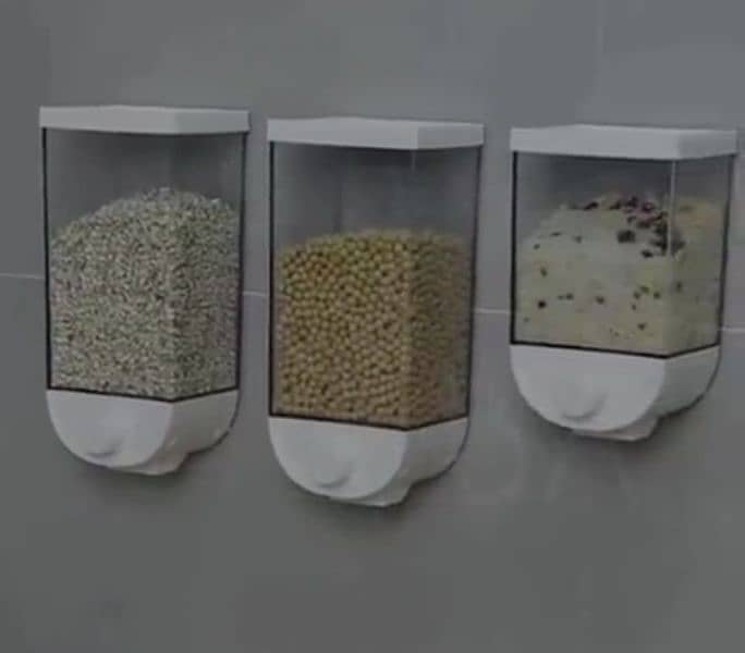 Wall Mounted Cereal Dispenser l 1.5 kg Capacity 5