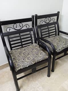 5 Seater Sofa Set with Table Pipe Iron