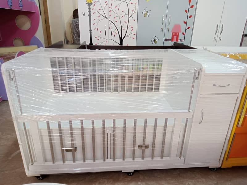 Baby cot / Baby beds / Kid wooden cot / Baby bunk bed / Kids furniture 15