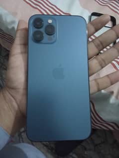 iphone 12 pro max . PTA approved . Blue clr. 9/10 condition. 256 Gb.