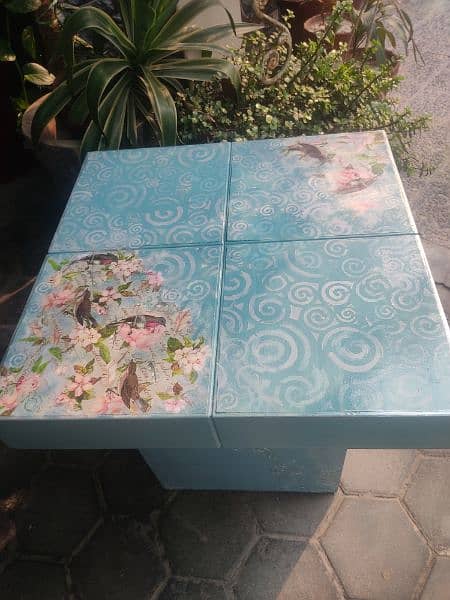 Hand Painted Center Table for sale 2