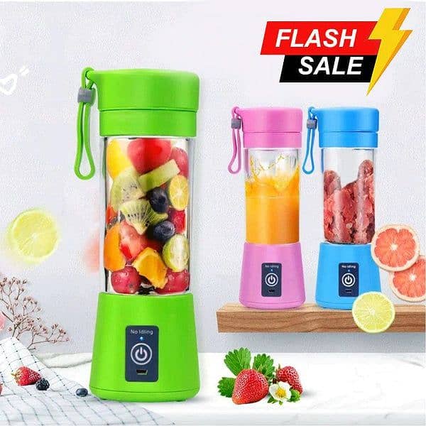 Electric Juice Blender with six blades 1
