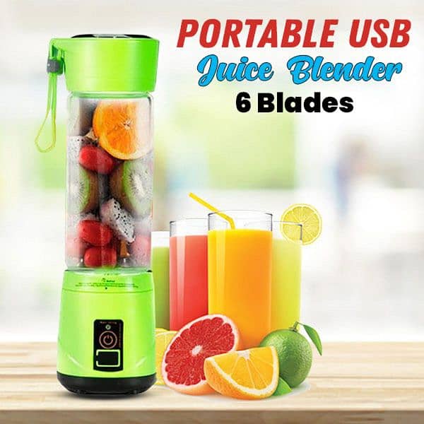 Electric Juice Blender with six blades 2