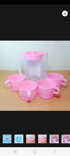 jug set with 4 mug