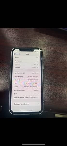 IPhone X 256 gb pta approved 4