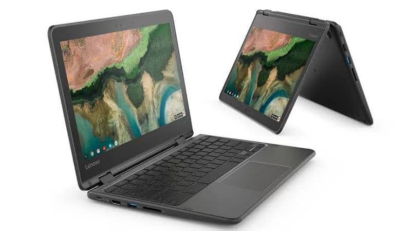 lenovo 300e touch 360 Gameing chromebook free fire 4gb 32gb android 11 1