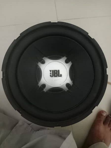 JBL Woofer USA Model & JN Audio 4000W Amplifier model J555 0