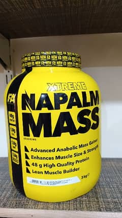 NAPALM MASS 3KG WEIGHT GAINER MUSCLE MASS GAINER