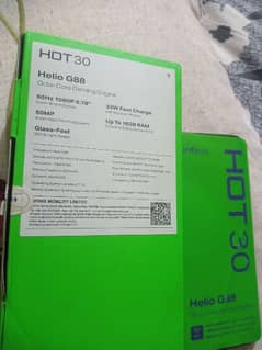 Infinix HOT30 ( 128GB/16GB ). . Just open the box.