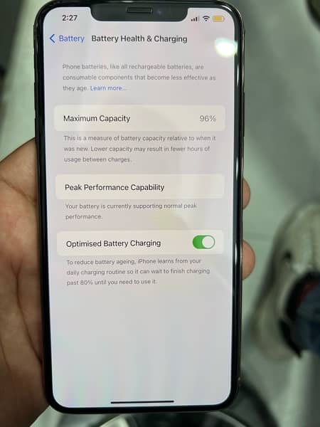 IPhone XS Max PTA Approved 256GB 9
