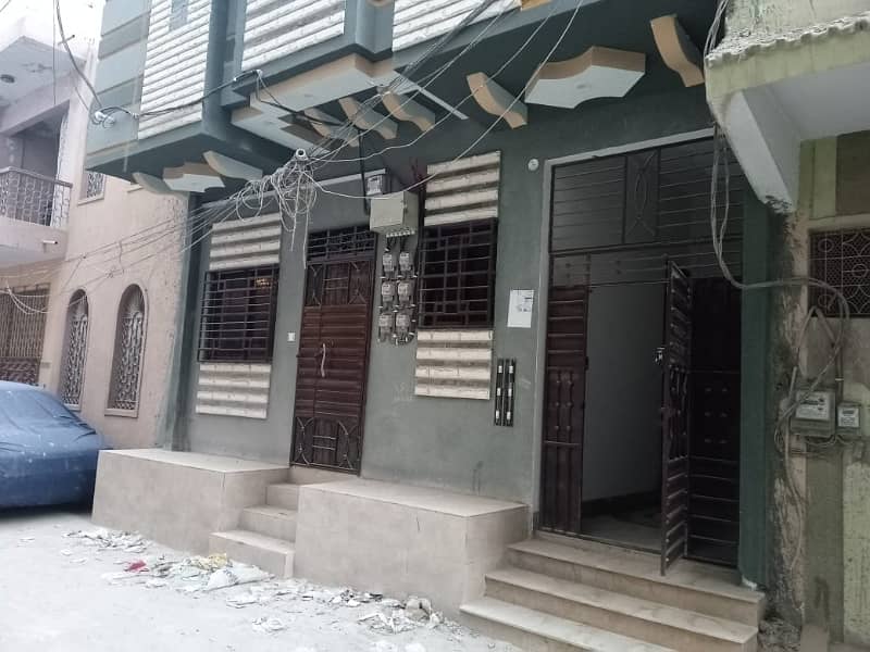 Brand new portion for sale in Azizabad F. B. Area 16