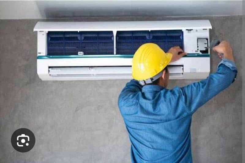 air conditioner and refrigerator repairing and home services available 0