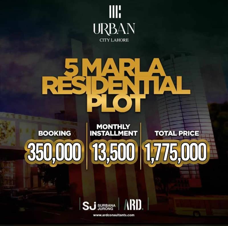 3 Marla Residential Plot Is Available For Sale In Urban City Lahore 4