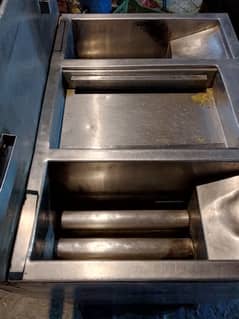 Double deep fryer used condition