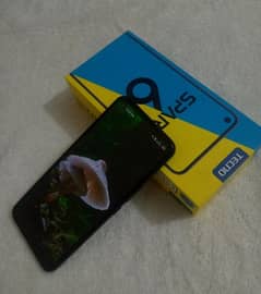 PTA approved Tecno spark 6 condition 10/9.8