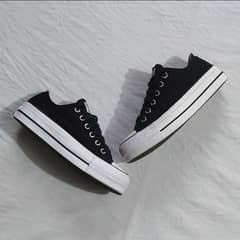 Converse Chuck Taylor All Star Classic LOW-TOP Platform Sole Shoes 0