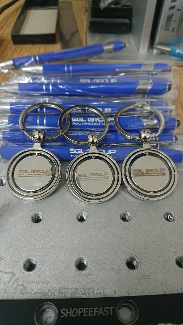Customize Sublimation Mug pen keychain giveaway box printing lahore 11