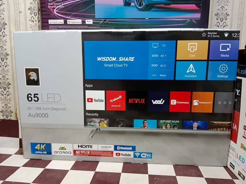 BEST QUALITY 65 INCH SMART ANDROID LED TV 2
