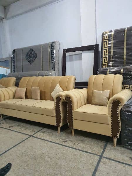 sofa set / 5 seater sofa / 6 seater sofa / l shape sofa / velvet sofa 2