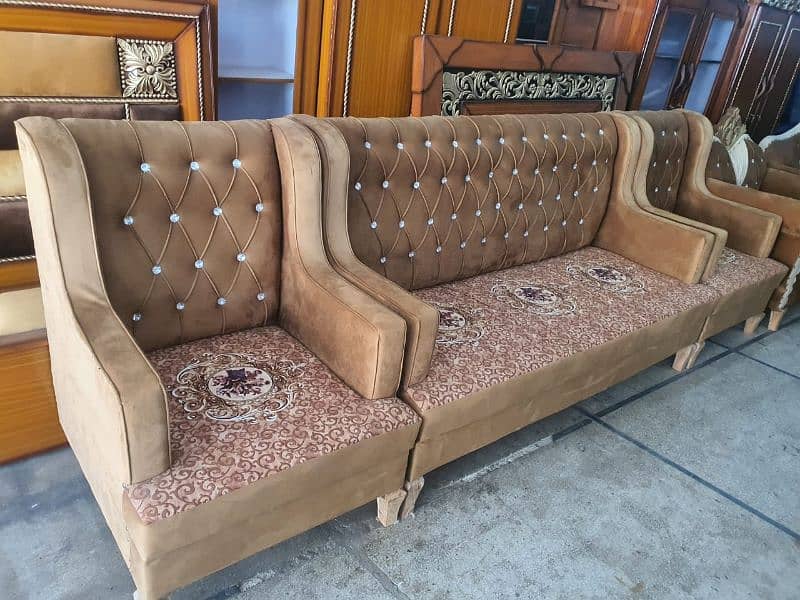 sofa set / 5 seater sofa / 6 seater sofa / l shape sofa / velvet sofa 16
