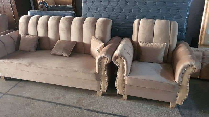sofa set / 5 seater sofa / 6 seater sofa / l shape sofa / velvet sofa 19