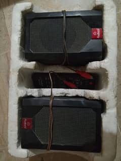 Audionic speakers with boffer