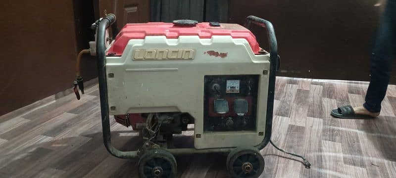 LONCIN 2.5KVA GENERATOR WITH TANK AND WHEEL AND GAS KIT 2