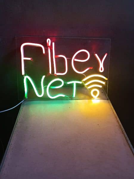 NEON LIGHT NAME SIGN BOARD 9