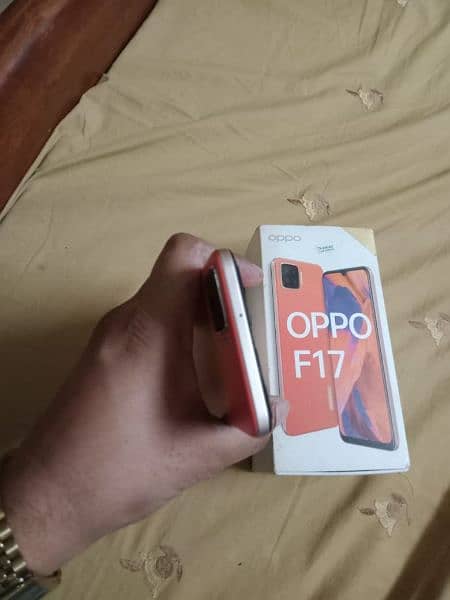 oppo f17 8/128 gb datacable local h otherwise All geniun 2