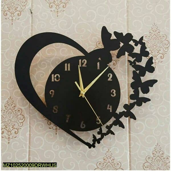 Heart Design Wall Clock 1