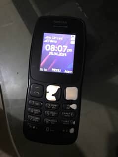 Nokia 106 color black four days battery life Only box and data cable