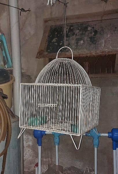 Strong & Beautiful Iron cage for birds in good condition 1