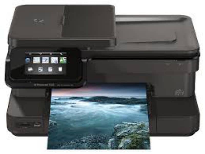 Hp 7520 Wi-Fi printer print scan copy photoprint o 1