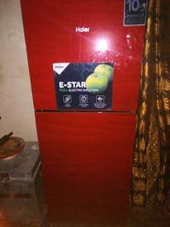 Haier fridge medium size only used to month serious buyer contact