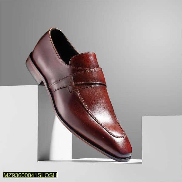 SLO-Men's Harvey Leather  Formal Shoes 1