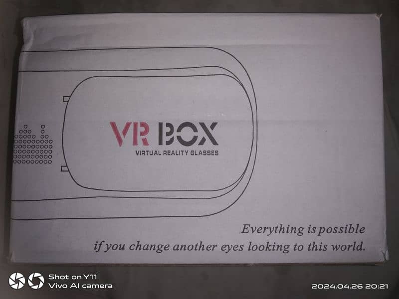 vr box 10 by 10 new condition not use 0